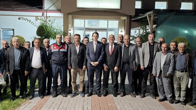 Hisarcık'ta muhtarlarla istişare toplantısı düzenlendi