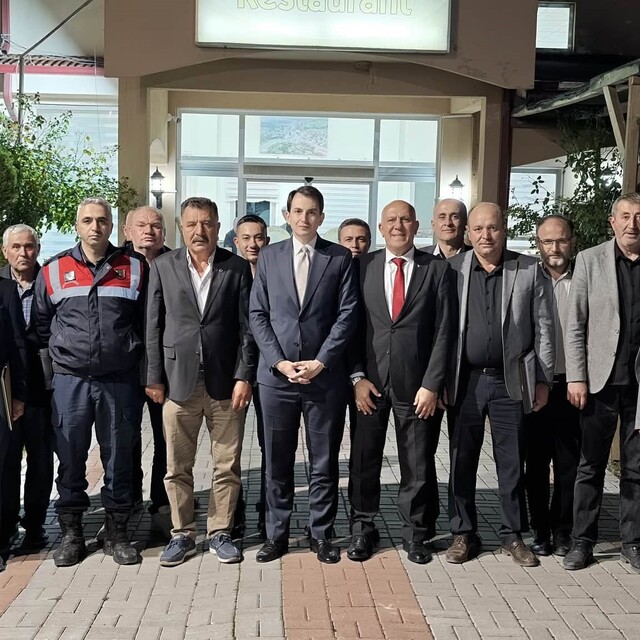 Hisarcık'ta muhtarlarla istişare toplantısı düzenlendi