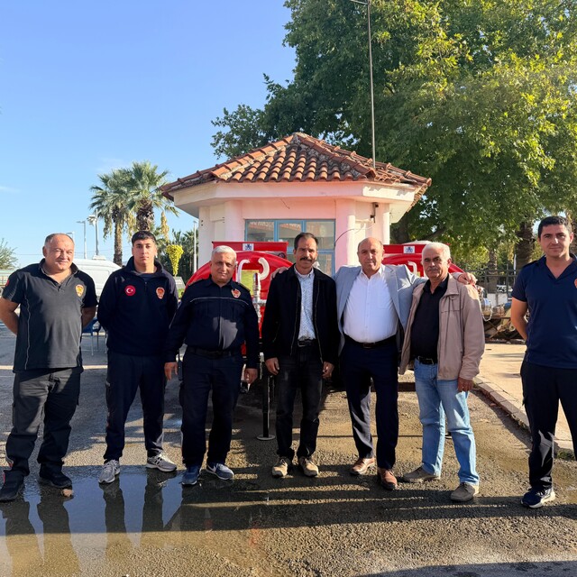 Sarıgöl'de iki mahalleye yangın tankeri desteği