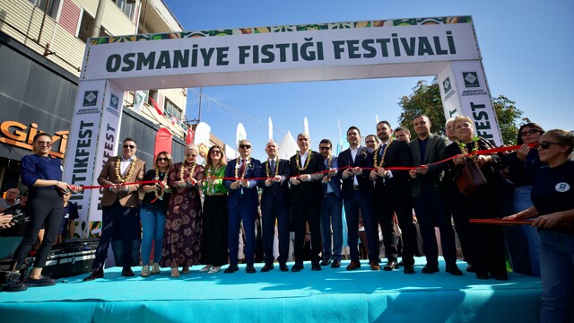 "Osmaniye Fıstığı Festivali" başladı