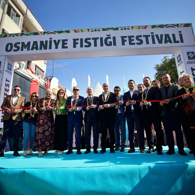 "Osmaniye Fıstığı Festivali" başladı
