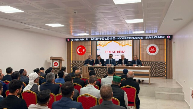 Şırnak'ta din görevlileriyle istişare toplantısı