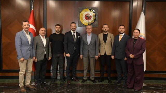 Samsun Genç Girişimciler İcra Kurulundan Samsun TSO Başkanı Murzioğlu'na ziyaret