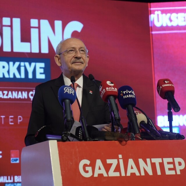 Kılıçdaroğlu, Gaziantep'te "Milli Bilinç, Yükselen Sanayi, Kazanan Çiftçi"...