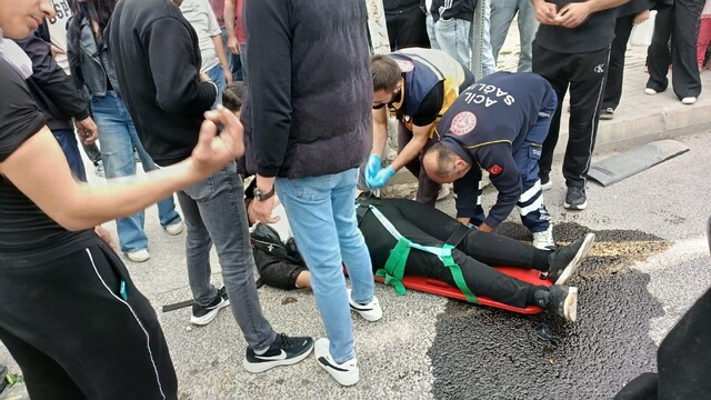 Malatya'da motosiklet ile otomobil çarpıştı: 1 ağır yaralı