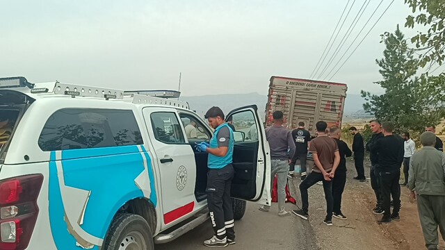 Şırnak'ta motosiklet devrildi, sürücü hayatını kaybetti