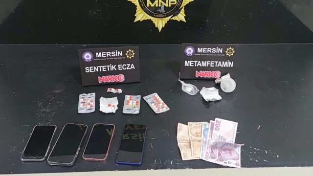 Mersin'de torbacı operasyonu: 5 tutuklama