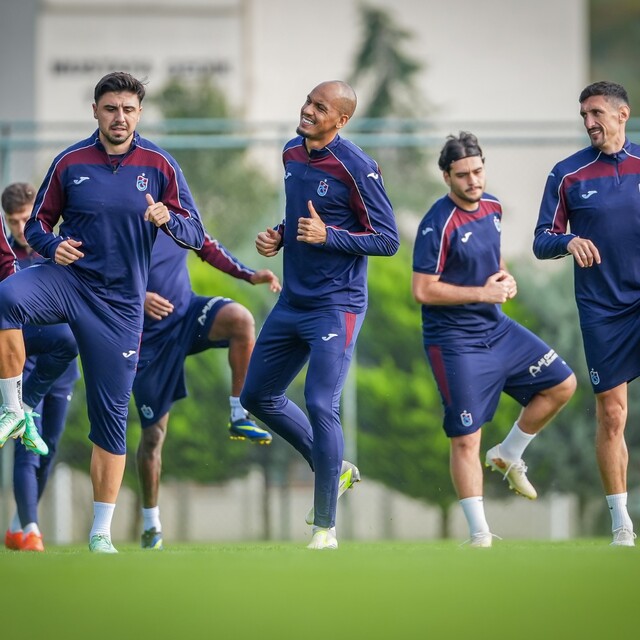 Trabzonspor, Çaykur Rizespor maçı hazırlıklarını sürdürdü