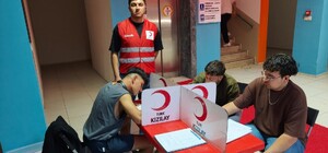 Aydın'da öğrenci yurdunda kan bağışı etkinliği düzenlendi