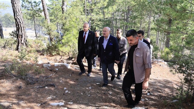 Vali Köşer, Çameli'nde devam eden projeleri yerinde inceledi