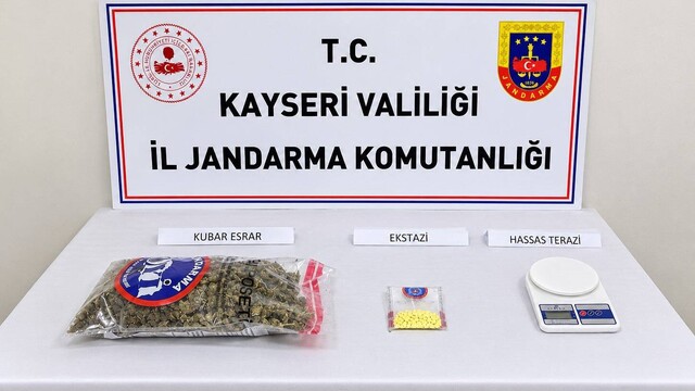 Kayseri'de uyuşturucu operasyonunda 3 zanlı yakalandı