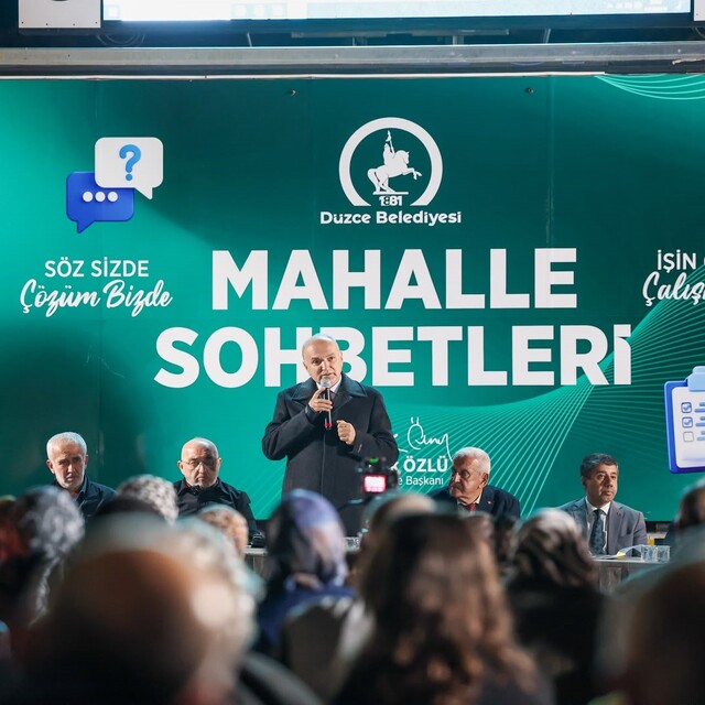 Başkan Faruk Özlü: "Düzce'nin sorunu benim sorunumdur"