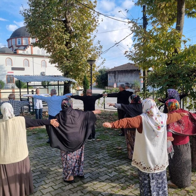Köylerde sağlıklı yaşam alışkanlığı kazandırılıyor