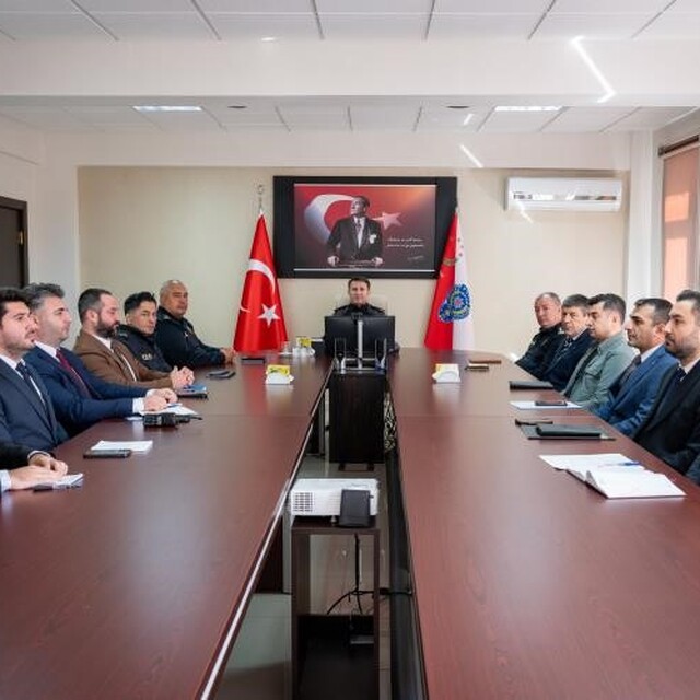 Bilecik'teki güvenlik gündemi masaya yatırıldı