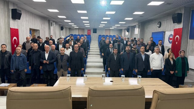 Eğitim-Bir-Sen Hakkari Şubesinin genel kurulu yapıldı