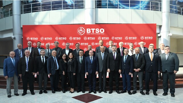 BTSO Başkanı Özer Matlı'dan yoğun mesai