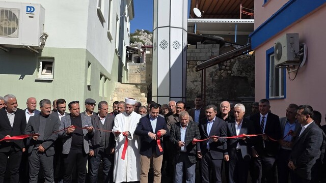 Gedikli Köyü'nde kadın taziye evi hizmete açıldı