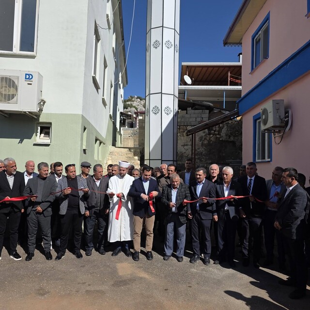 Gedikli Köyü'nde kadın taziye evi hizmete açıldı