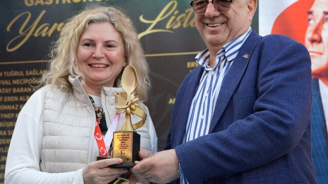 Kazdağları Gastronomi Festivali'nde 'Altın Kaşık' heyecanı, ödüller sahiplerini buldu