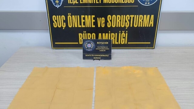 Konya'da uyuşturucu operasyonunda yakalanan 3 zanlı tutuklandı