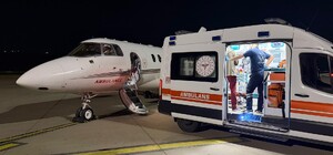 Şırnak'ta kalp rahatsızlığı olan bebek ambulans uçakla Ankara'ya sevk edildi