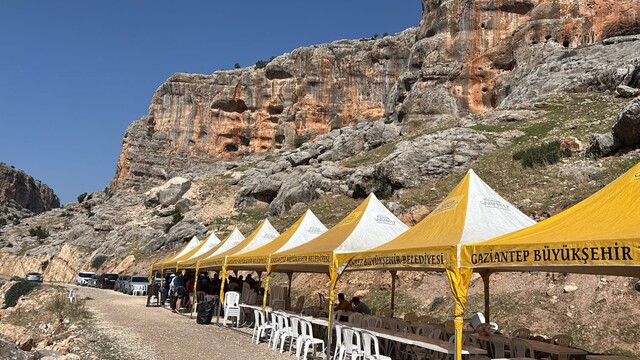 Köklüce Kanyonu'nda 'Tırmanış Festivali' düzenlendi
