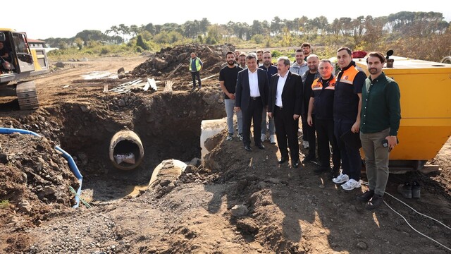 Samsun Teknoloji OSB'nin yol ve altyapı çalışmaları değerlendirildi