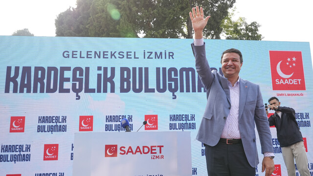 Saadet Partisi Genel Başkanı Arıkan, İzmir'de konuştu: