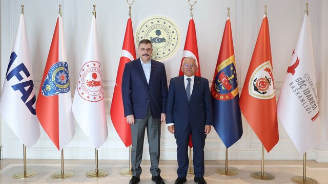 Başkan Büyükkılıç'tan Bakan Çiftçi'ye ziyaret