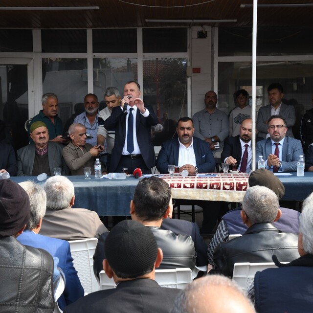 Spil Mahallesi'nden Başkan Balaban'a doğalgaz teşekkürü