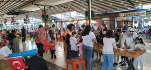 Köyceğizli çocuklar etkinliklerde gönüllerince eğlendi