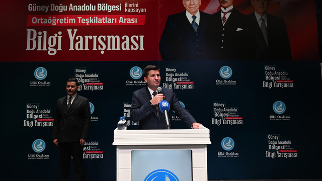 Ülkü Ocakları Eğitim ve Kültür Vakfı Genel Başkanı Yıldırım, Gaziantep'te konuştu: