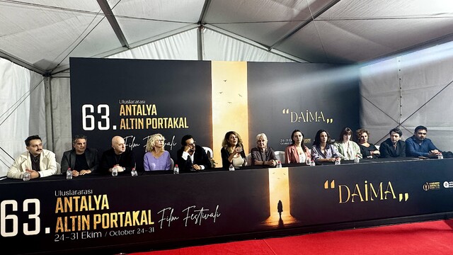 Antalya Altın Portakal Film Festivali'nde "Tatlı Maya" filminin dünya prömiyeri yapıldı