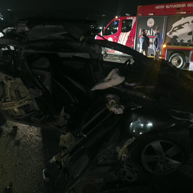 Hassa'da trafik kazası: 3 yaralı