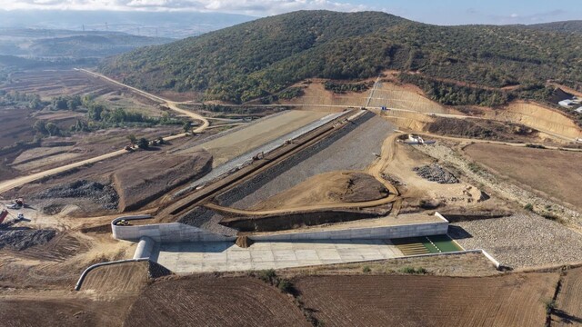 DSİ 11. Bölge Müdürü Yücegök Tekirdağ'da incelemede bulundu