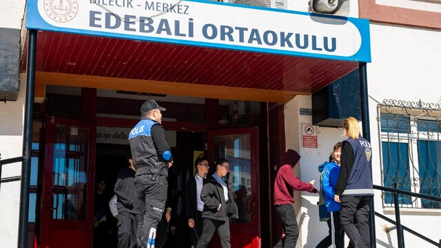 Bilecik'te okul çevrelerinde sıkı denetim