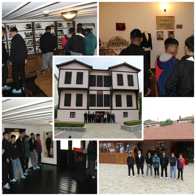 Kırklareli'nde yükümlüler Atatürk Evi'ni ziyaret etti