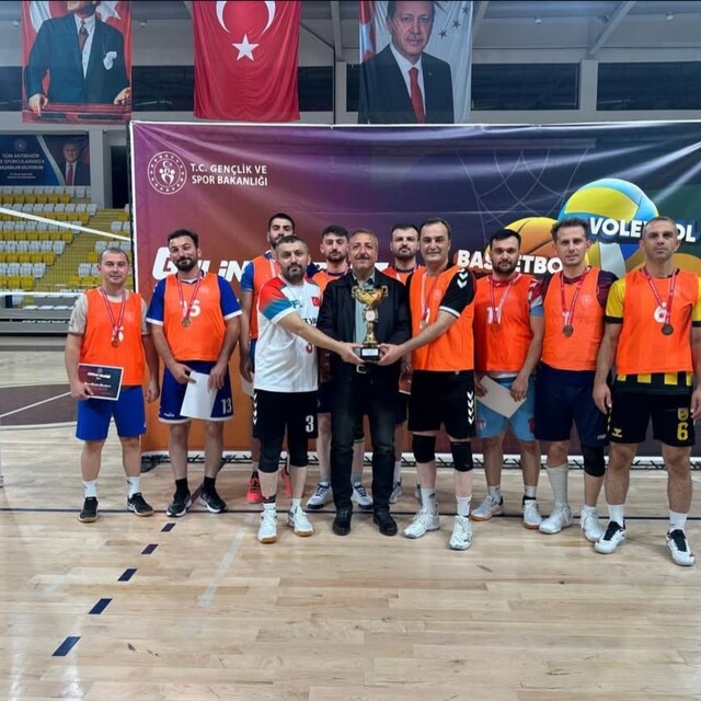 Kamu Spor Oyunları Voleybol İl Birinciliği tamamlandı