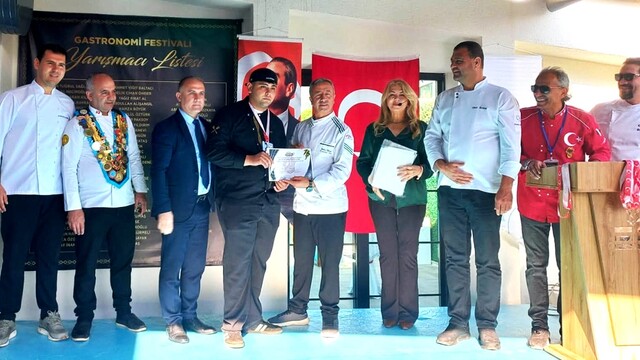 Gelibolu GastroTakım Kaz Dağları Gastronomi Festivali'nden 5 madalyayla döndü