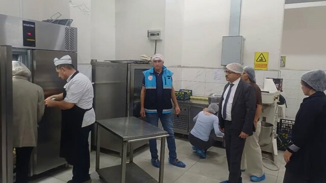 Nazilli'de kurum yemekhanelerine sıkı denetim