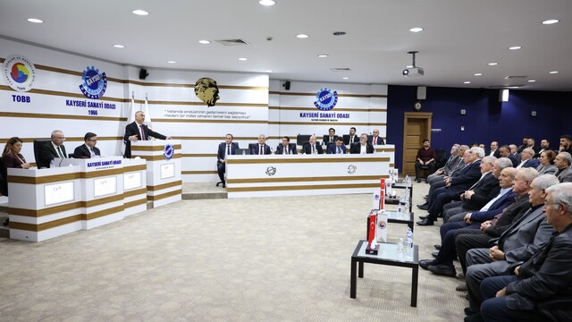 Başkan Büyüksimitci: "Hedefimiz daha güçlü, daha rekabetçi bir Kayseri sanayisi"