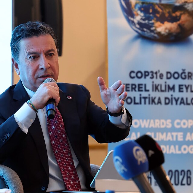 Başkan Aras 'COP31'e doğru' programında