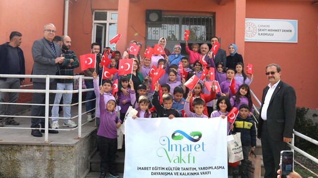 Çankırı'da İmaret Vakfı temsilcileri öğrencilerle buluştu