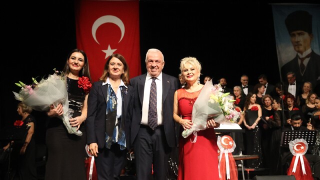 Cumhuriyet'in 103'üncü yılı Nilüfer'de konserle kutlandı