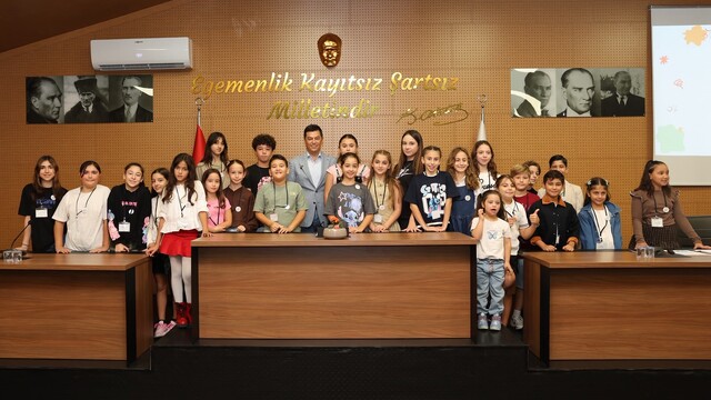 Marmaris'te çocuk meclisi ilk toplantısını yaptı