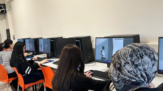 Tokat'ta geleceğin moda tasarımcılarına dijital dönüşüm desteği