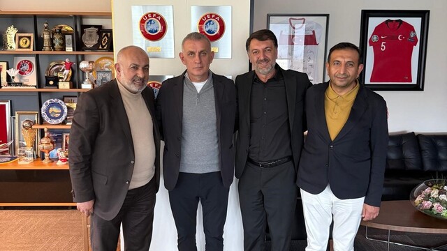 Ali Çamlı'dan TFF Başkanı Hacıosmanoğlu'na ziyaret