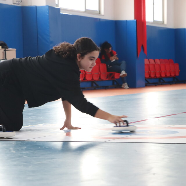 Isparta'da Floor Curling Turnuvası başladı