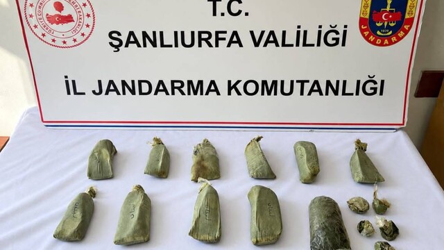 Şanlıurfa'da uyuşturucu operasyonunda 1 şüpheli yakalandı