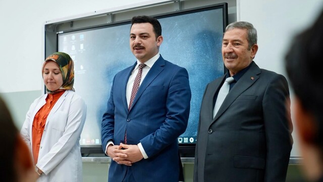Darende'de eğitim kurumlarına ziyaret